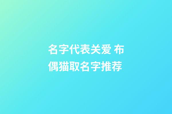 名字代表关爱 布偶猫取名字推荐